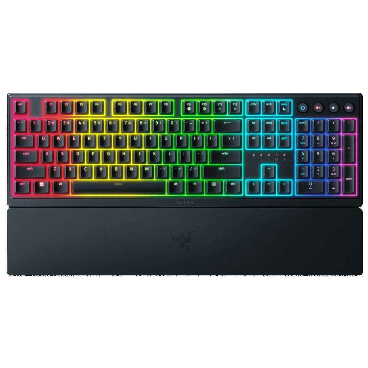 Teclado Gaming Razer Ornata V3 RGB Membrana Português - Preto 1
