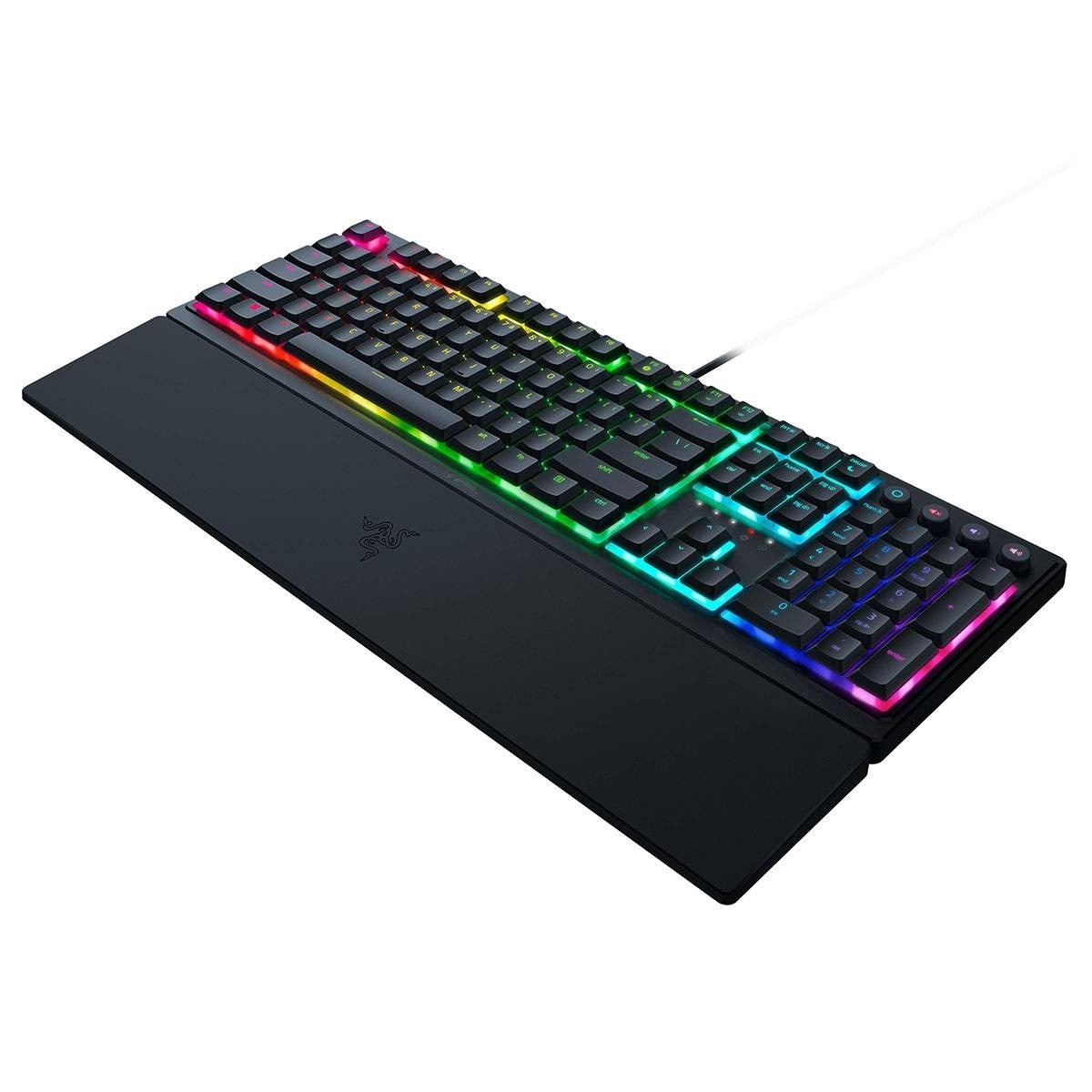 Teclado Gaming Razer Ornata V3 RGB Membrana Português - Preto 3