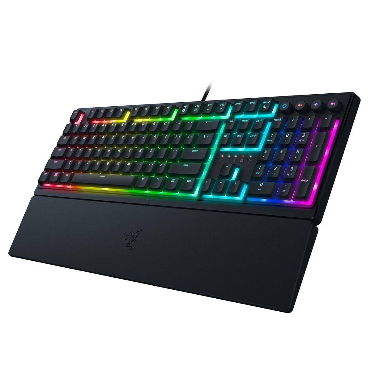 Teclado Gaming Razer Ornata V3 RGB Membrana Português - Preto 5