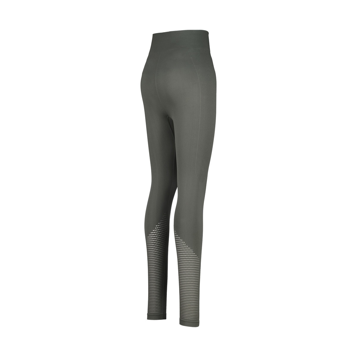 Leggings Seamless de Yoga de Mulher 530 Verde Escuro-5