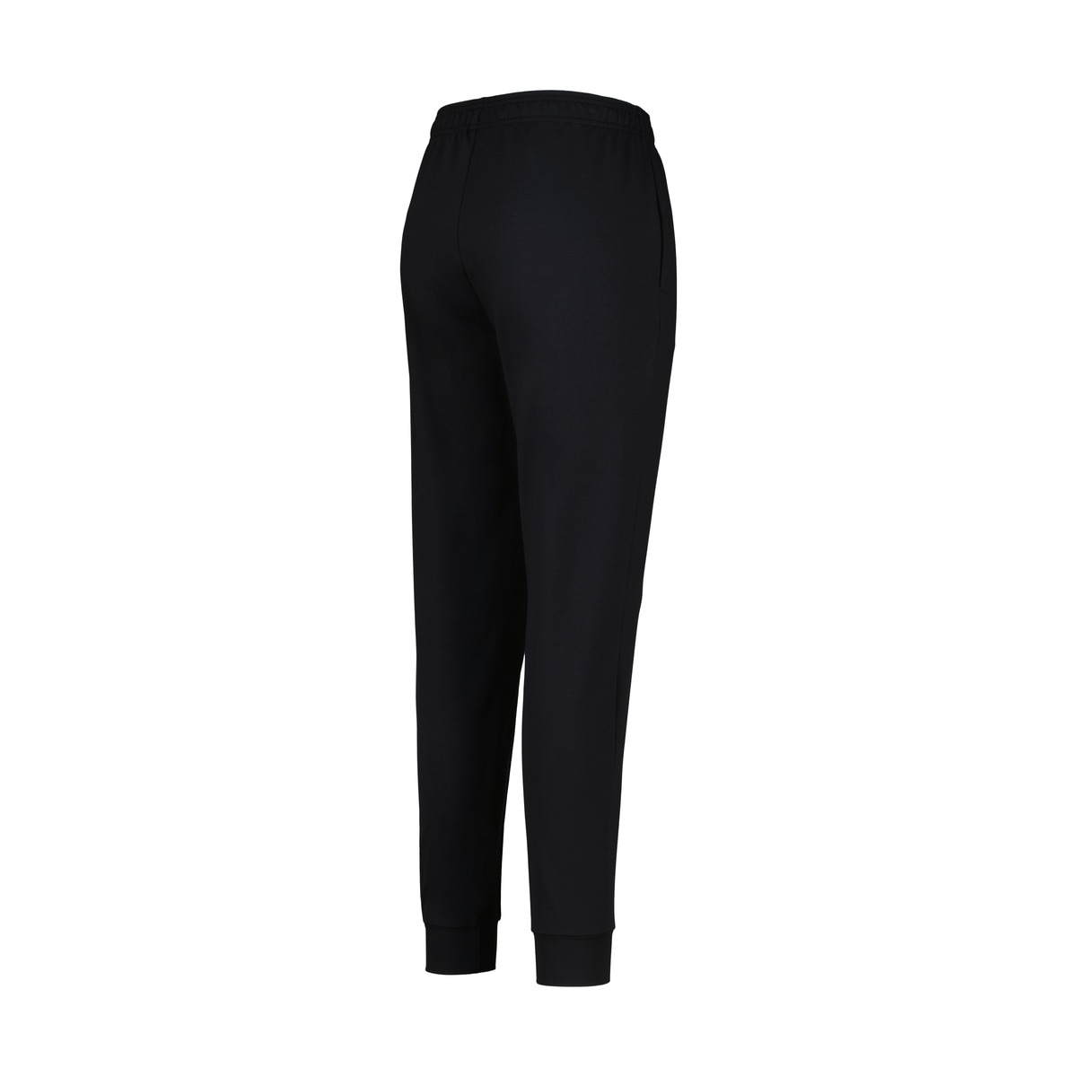 Calças com Punho Sportcasual de Mulher Preto Intenso-5