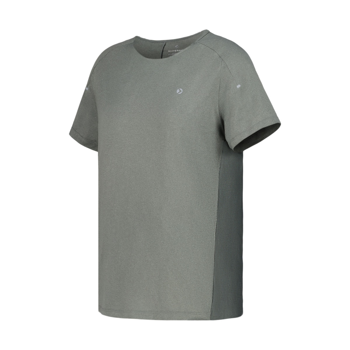 T-shirt de Running de Mulher Verde-4