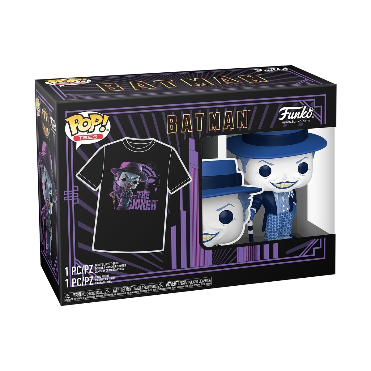 Pop & Tee The Joker DC Comics Batman 1989 2