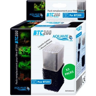 Pack de Filtros Espuma de Carvão BT 200 embalagem 3 unidades - Aquavie
