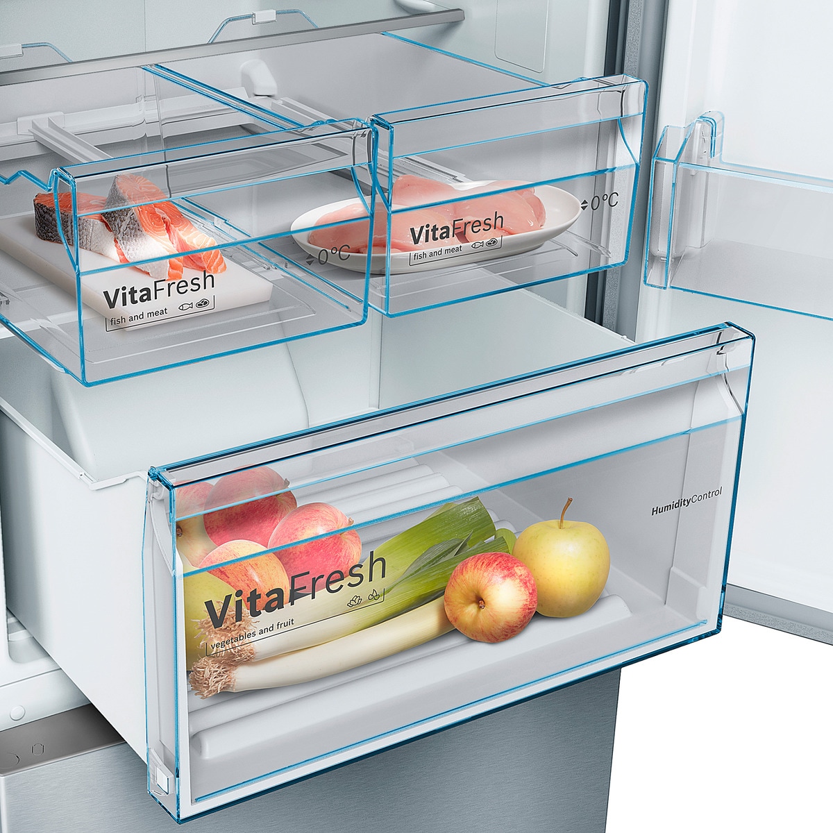 Frigorífico Combi Bosch No Frost - KGN39VIEA Acero Inox-8