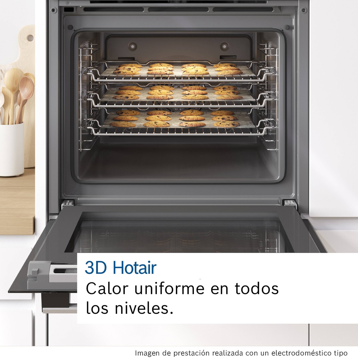Forno Multifunções Bosch Serie 6 HBG578ES7 Pirolítico e de 71 Litros - Inox e Preto Inox/Preto-7