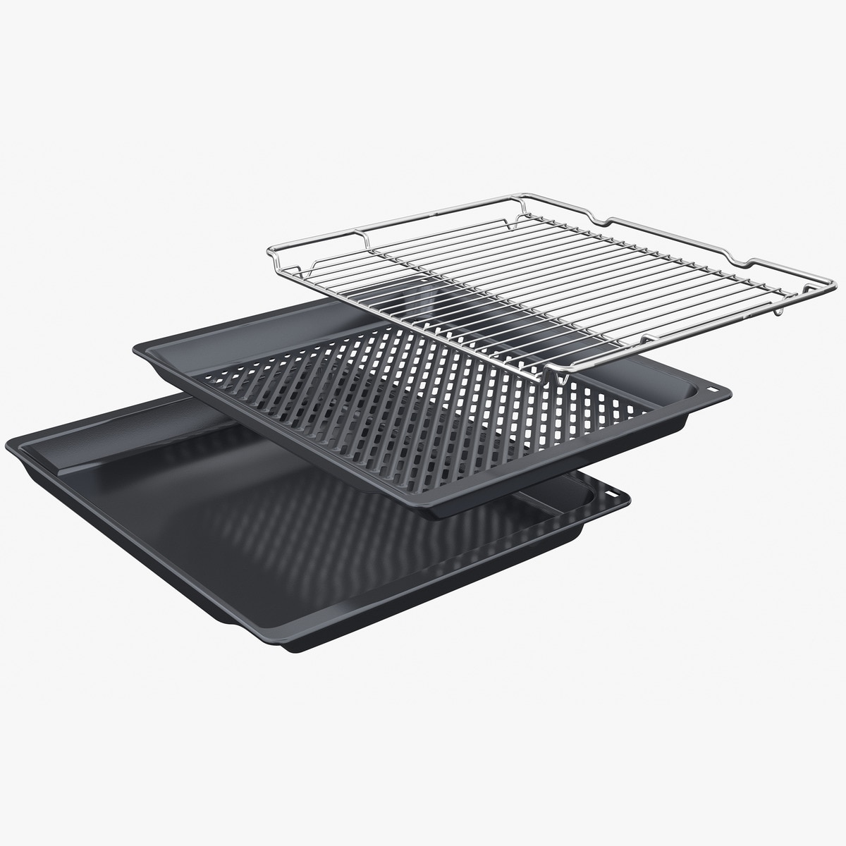 Forno Multifunções Bosch Serie 6 HBG578ES7 Pirolítico e de 71 Litros - Inox e Preto Inox/Preto-9