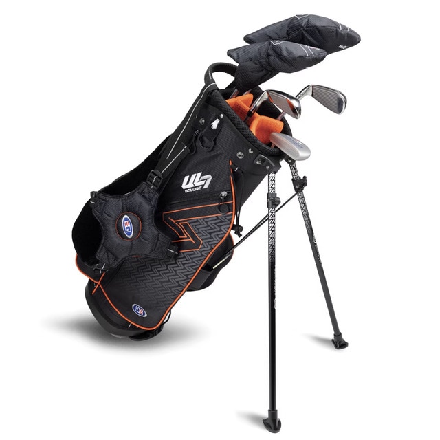 Imagen 0 de UL7 Ultralight 51 Set de 5 Palos con Bolsa Negro/Naranja   US Kids
