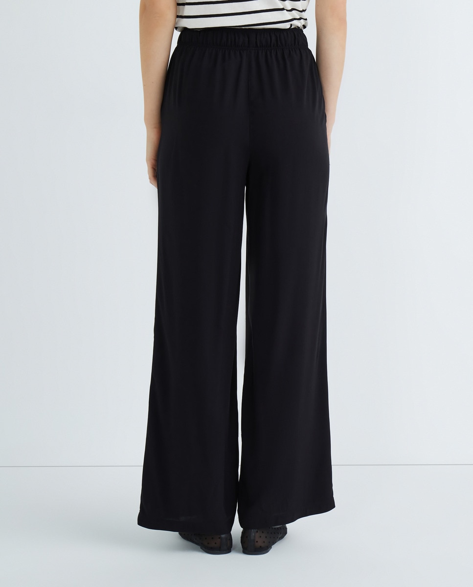 Pantalón de mujer Negro-3