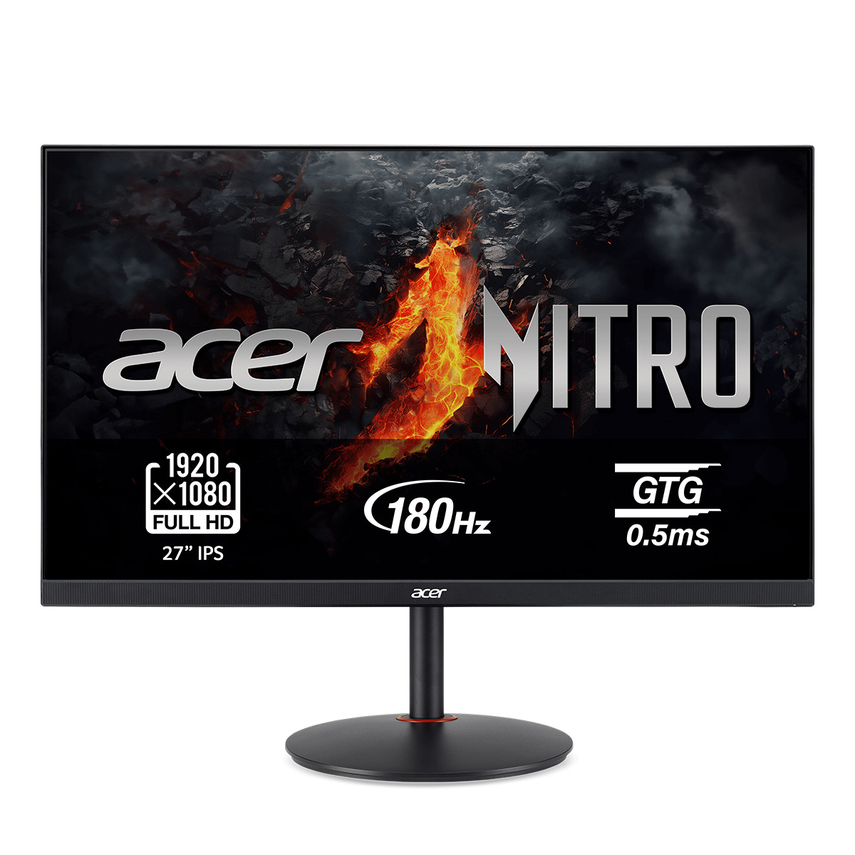 Monitor PC Gaming 68,58 cm (27") Acer NITRO XV270M3bmiiprx, 180 Hz, Full HD, AMD Freesync, con altavoces Negro-1