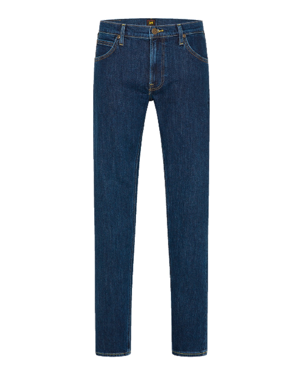 Jeans de 5 Bolsos Daren Zip Azul-6