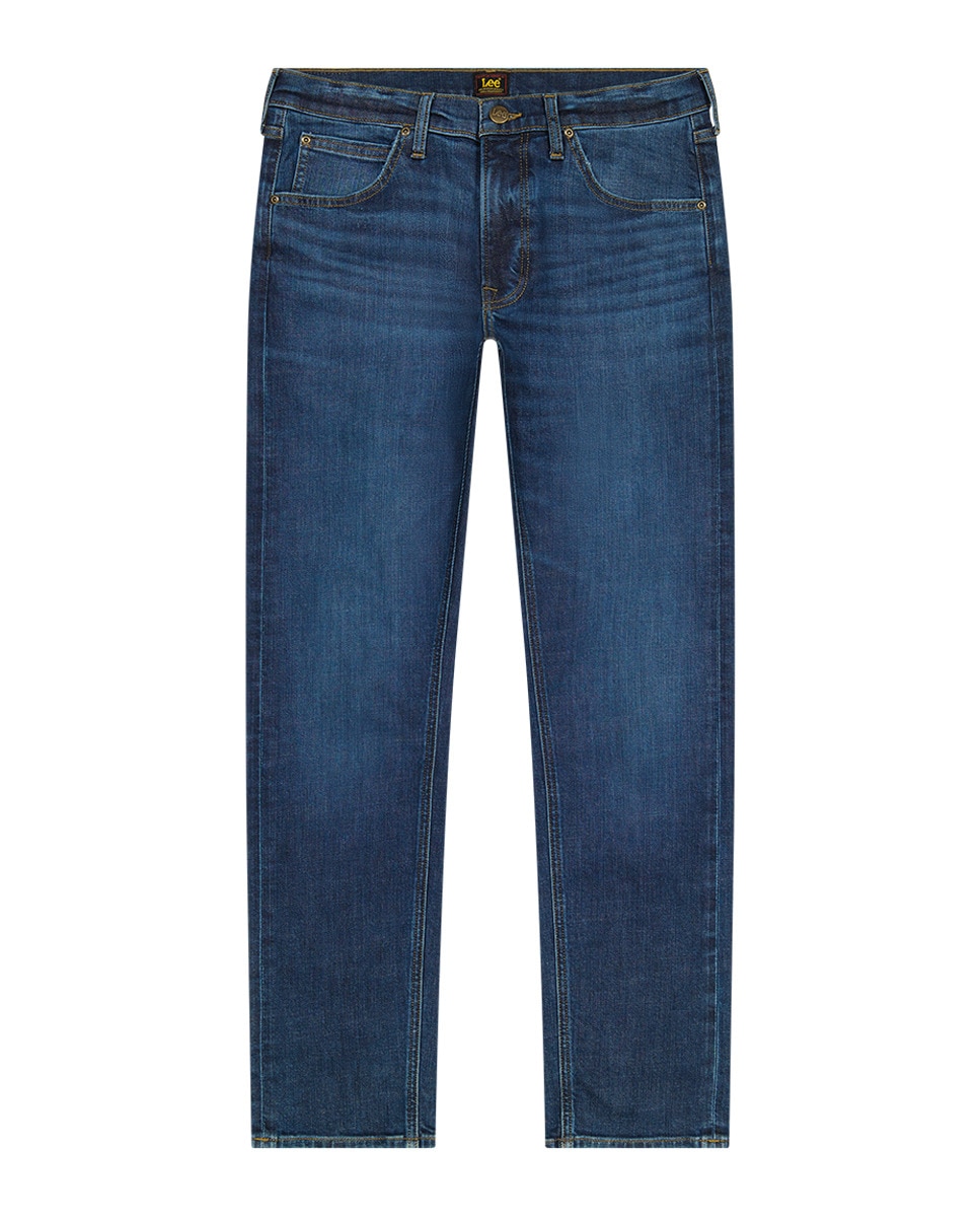 Jeans de 5 Bolsos Daren Zip Azul-6