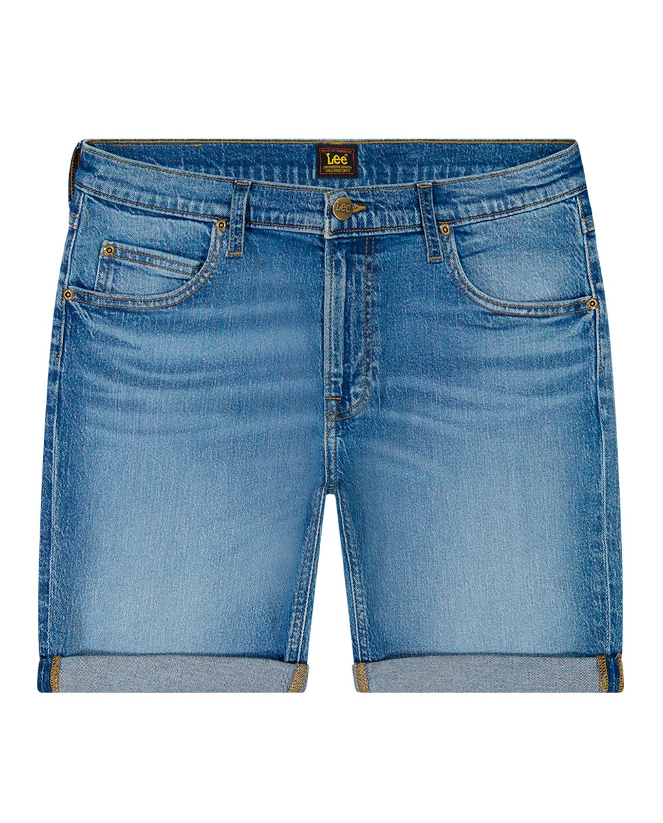 Bermudas de 5 Bolsos Rider Short Azul-6