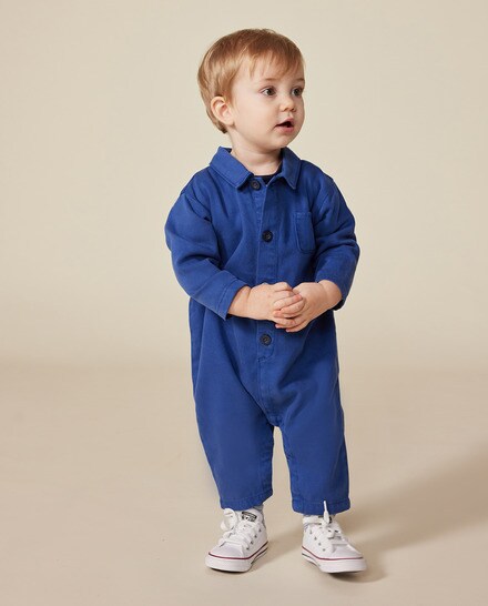 Tuta Corta Petit Bateau In Garza Di Cotone – Comoda E Fresca Per Il Tuo Bimbo!