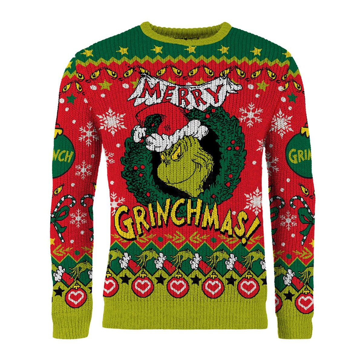 Camisola de Malha Natal The Grinch 1