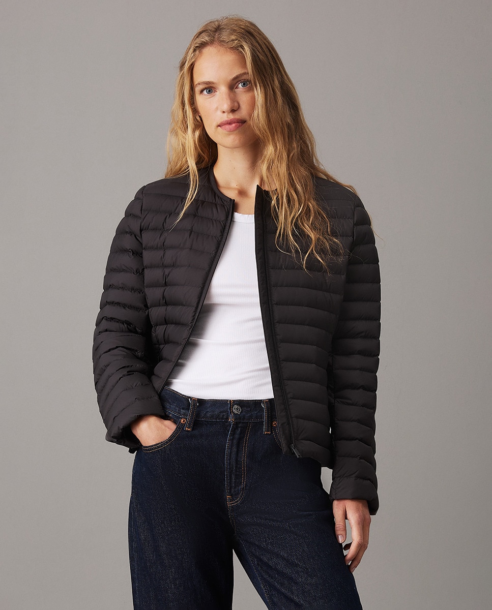 Cazadora Polipiel Mujer El Corte Inglés Biker Chamarra De Polipiel