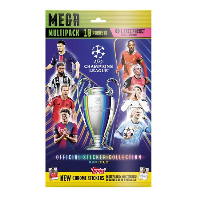 Imagem 0 de Mega multipack de cromos da Liga dos Campeões da coleção UCL 24-25