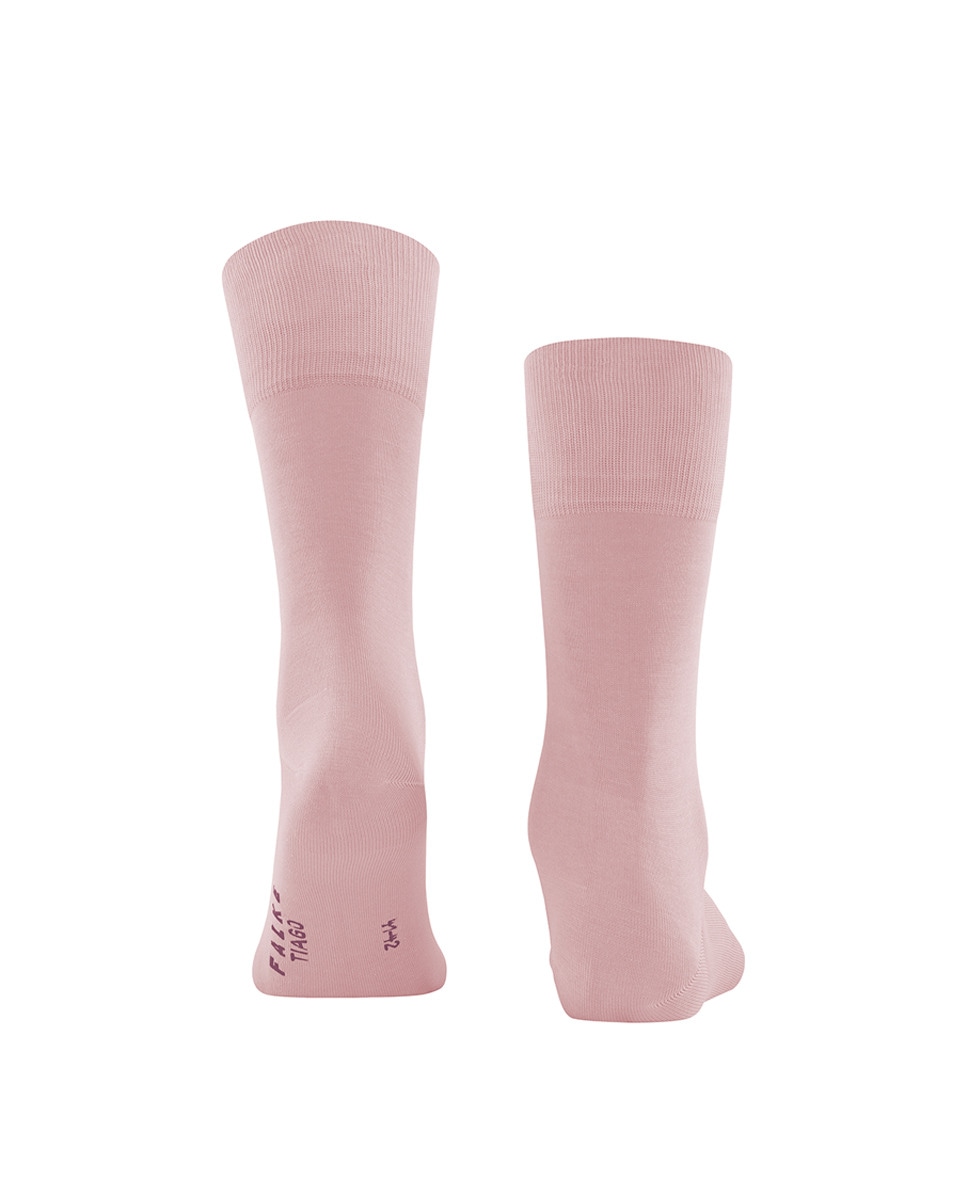 Meias Lisas com Fio da Escócia Rosa-3