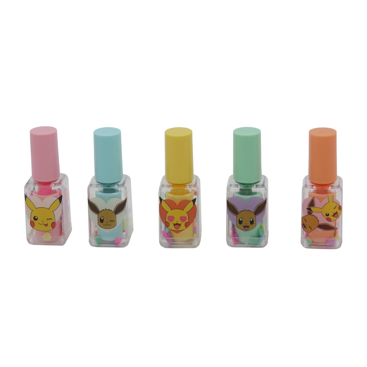Set 5 marcadores texto fluor Pokémon Flowers CyP Brands bege malva multicolor Bege-2