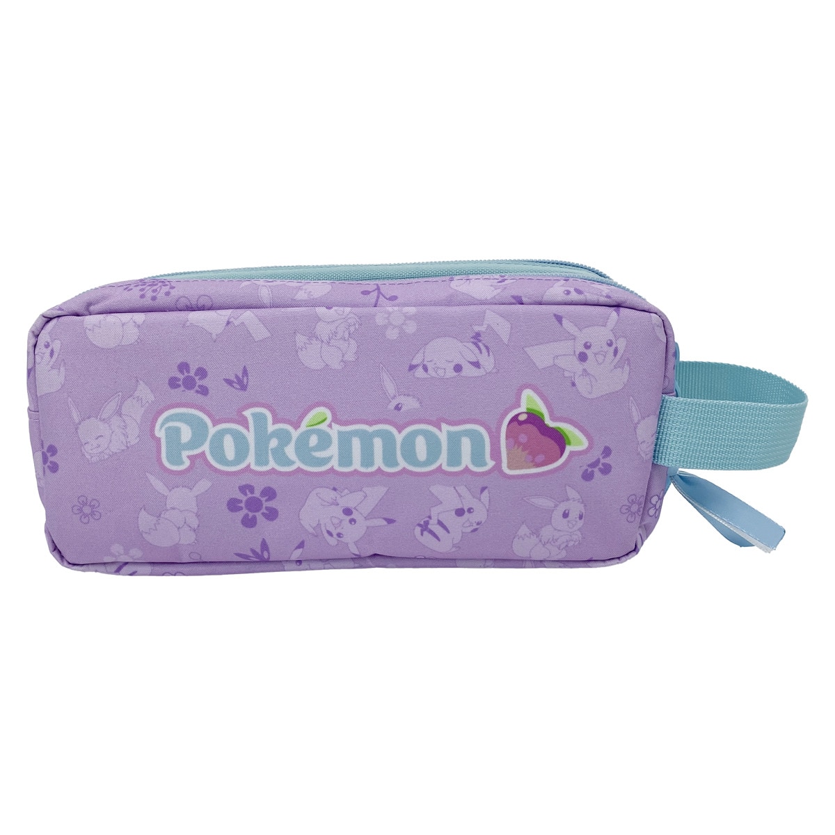 Portatodo triple con 5 huecos Pokémon Flowers CyP Brands beige malva multicolor Beige-2