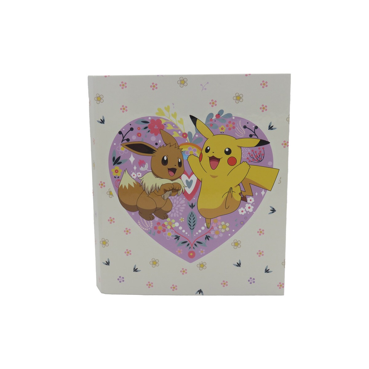 Pasta de 4 argolas DinA4 Pokémon Flowers CyP Marcas bege malva multicolorido Bege-1