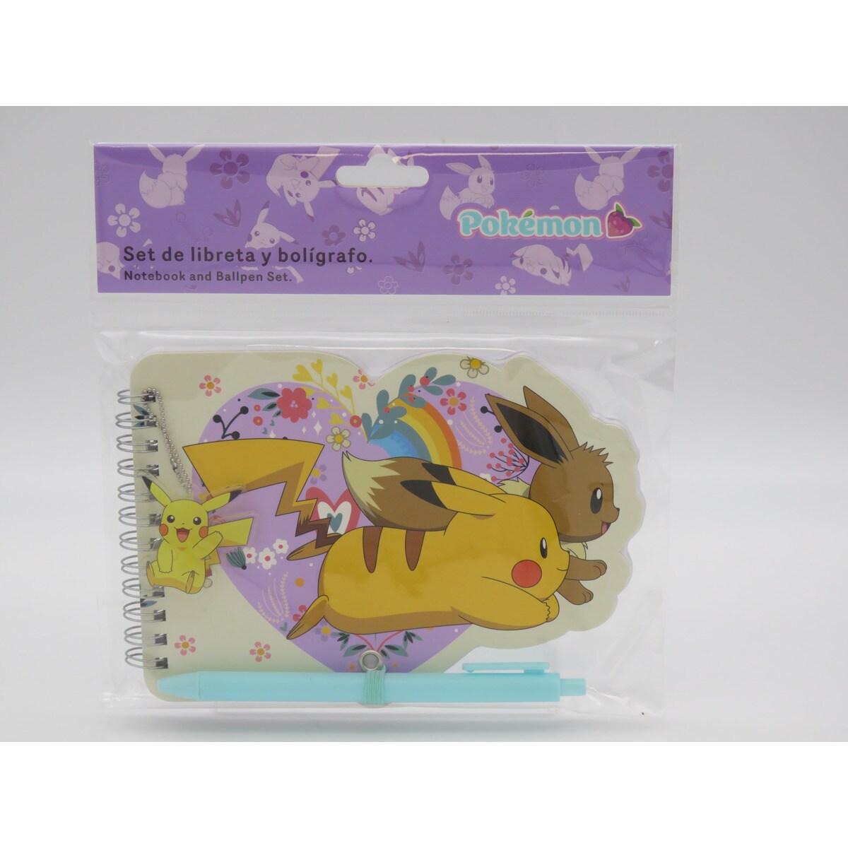 Set Cancelleria Pok&eacute;mon - Astuccio, Matite, Gomma E Temperino, 5 Pezzi Per Scuola
