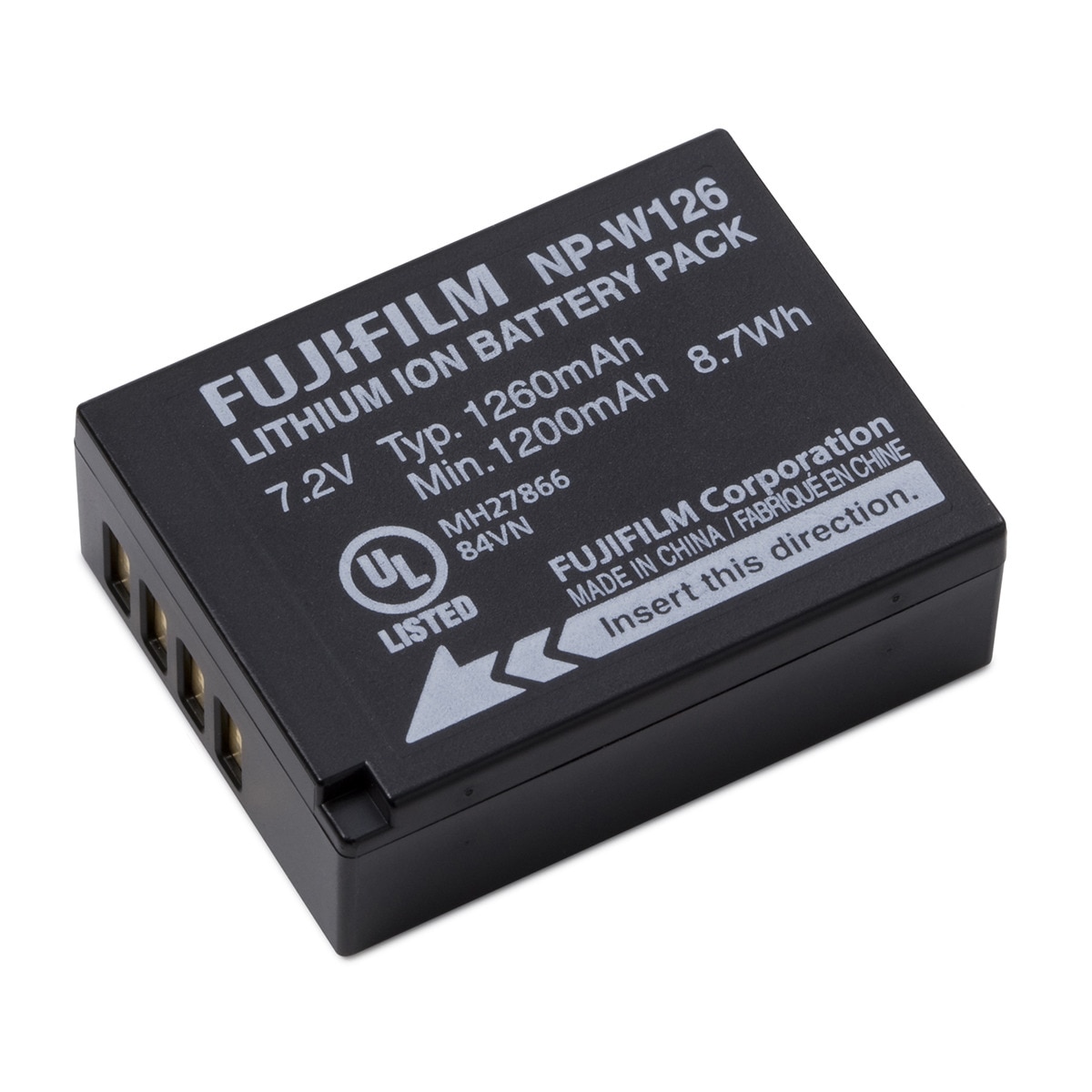 Bateria Recarregável Fujifilm NP-W126S 1260 mAh 1