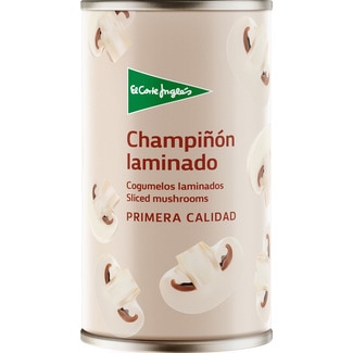 champiñón laminado lata 185 g neto escurrido - El Corte Ingles