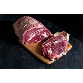 lomo alto de novillo argentino (Ojo de Bife) en filetes o pieza para asar - Pampeana