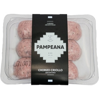 chorizo criollo argentino bandeja 400 g - Pampeana