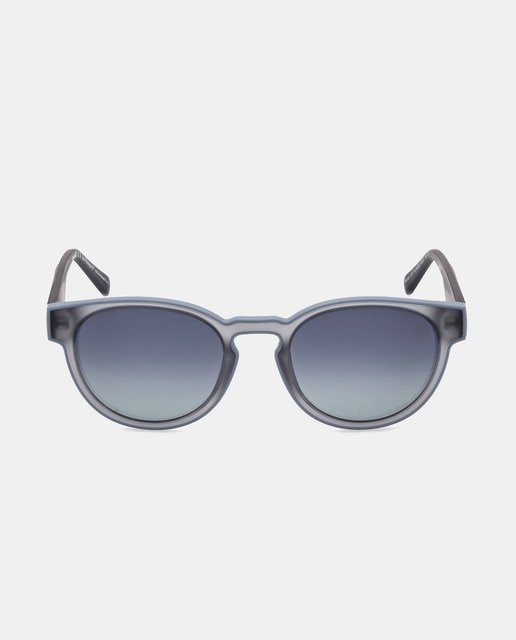 Imagen 0 de Gafas de sol de hombre redondas en inyectado con lente polarizada en gris
