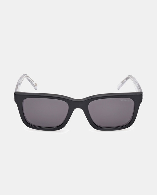 Imagen 0 de Gafas de sol de hombre cuadradas en inyectado con lente polarizada en negro