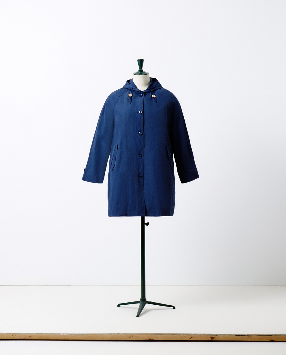 Parka Comprida com Capuz Azul-marinho-7
