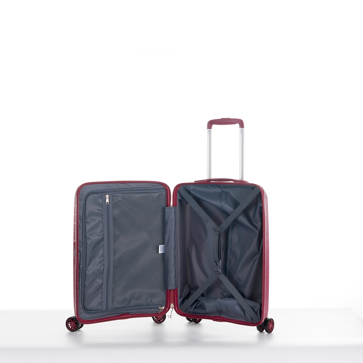 MALETA TROLLEY CABINA POLIPROPILENO 55cm 2,45Kg 2