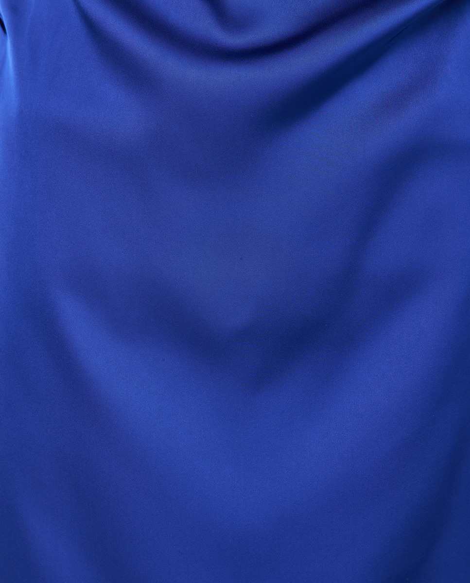 Vest LL Drapeado Azul-5