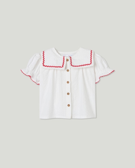 Imagem 0 de Blusa de Bebé com Gola de Marinheiro