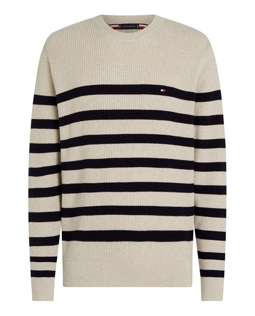 Imagen 0 de Jersey de punto de hombre con cuello redondo