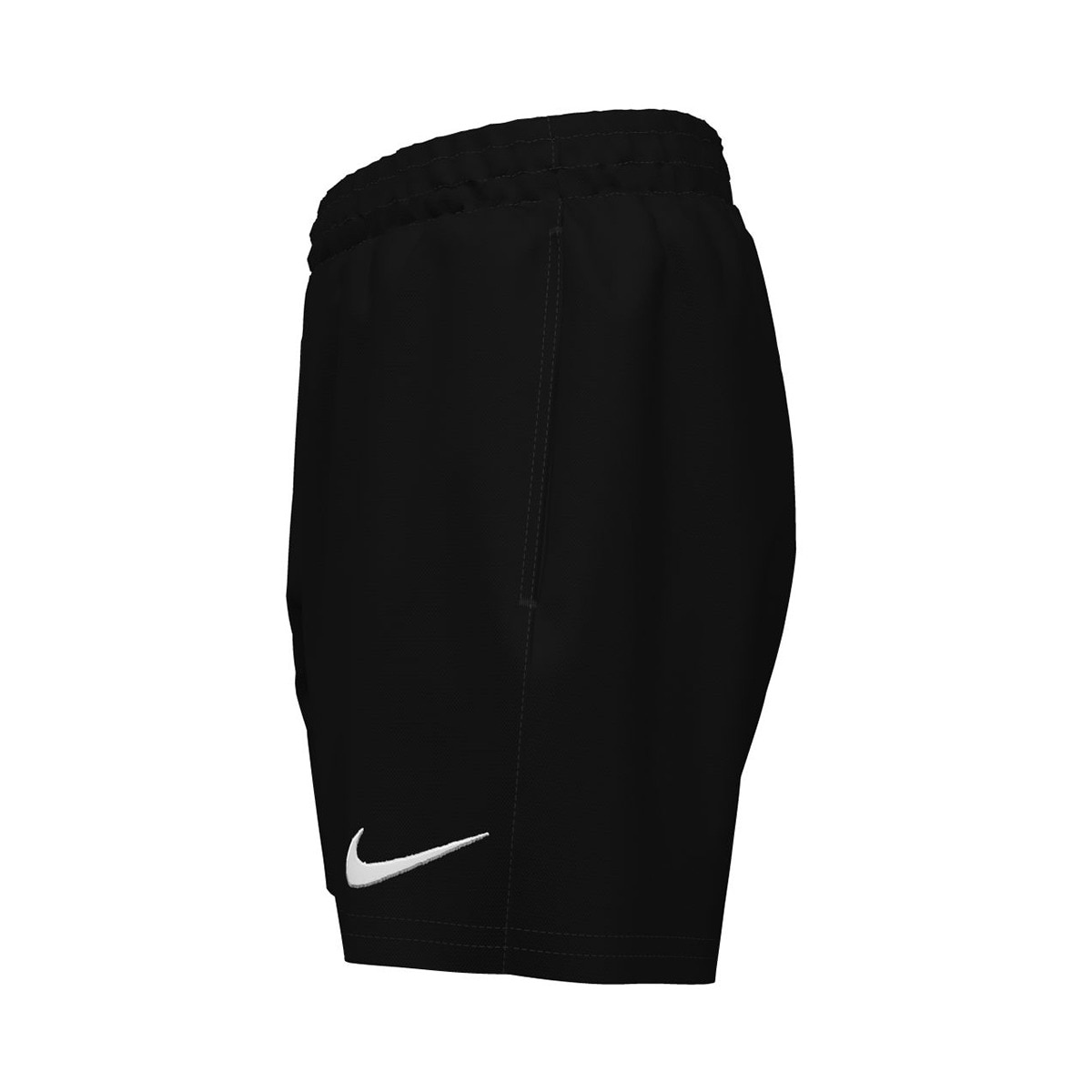 Calções de banho de criança 4'' Volley Short Nike Preto-3