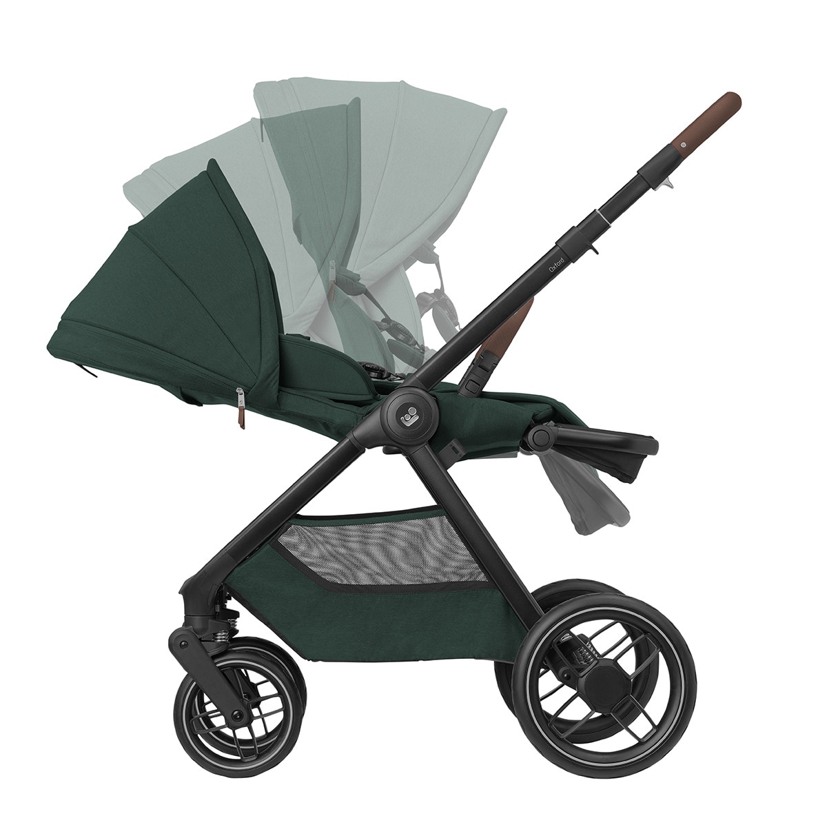 Carrinho de Bebé Oxford+, 0-22 Kg, 0-4 Anos Verde-12