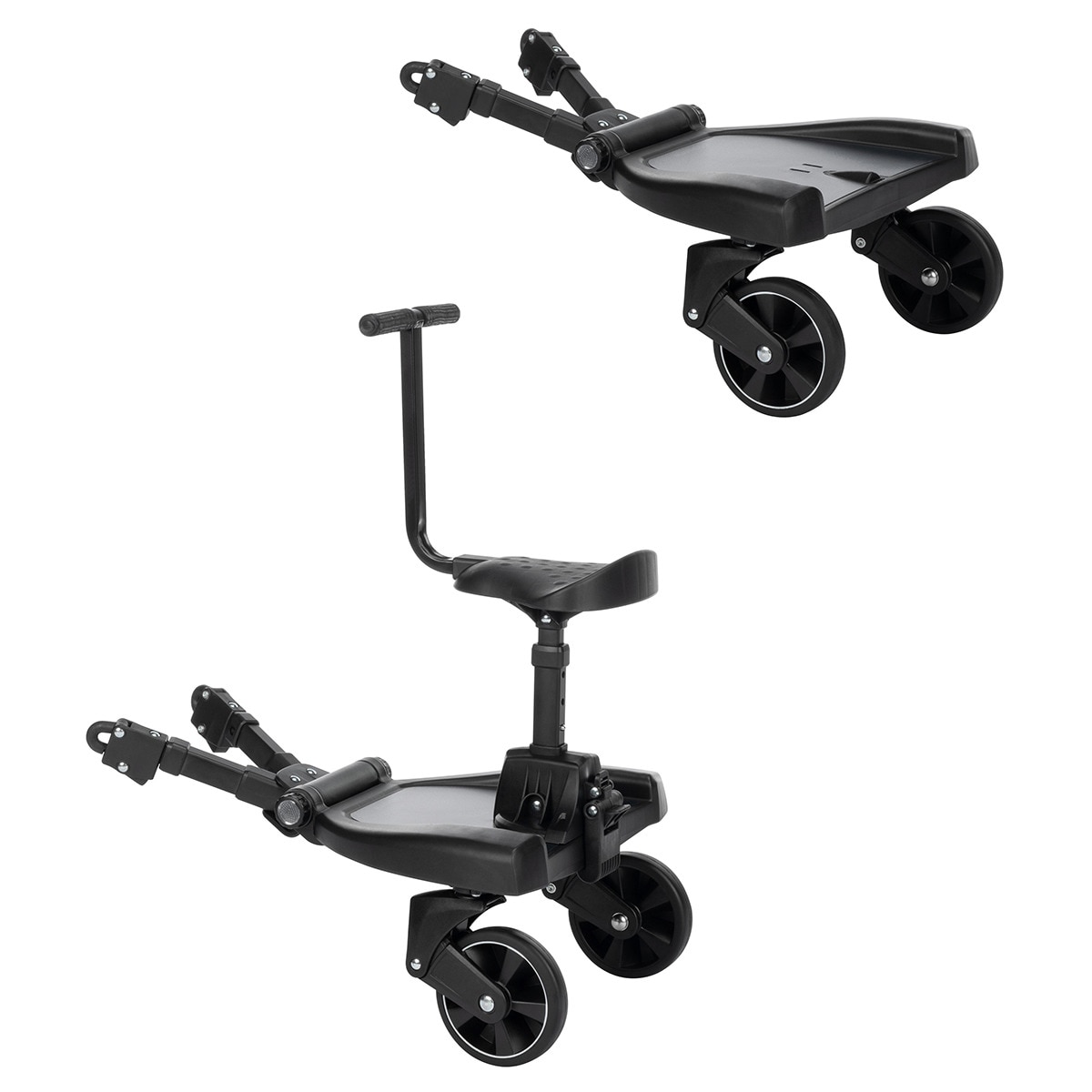 Trotinete para Carrinho Hop-on, 2-4 Anos - 0-22 kg Preto-6