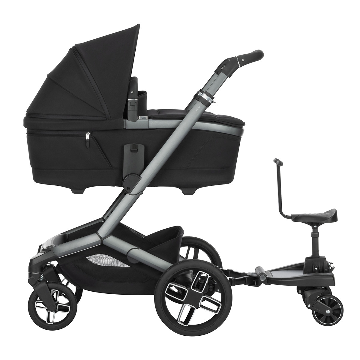 Trotinete para Carrinho Hop-on, 2-4 Anos - 0-22 kg Preto-5