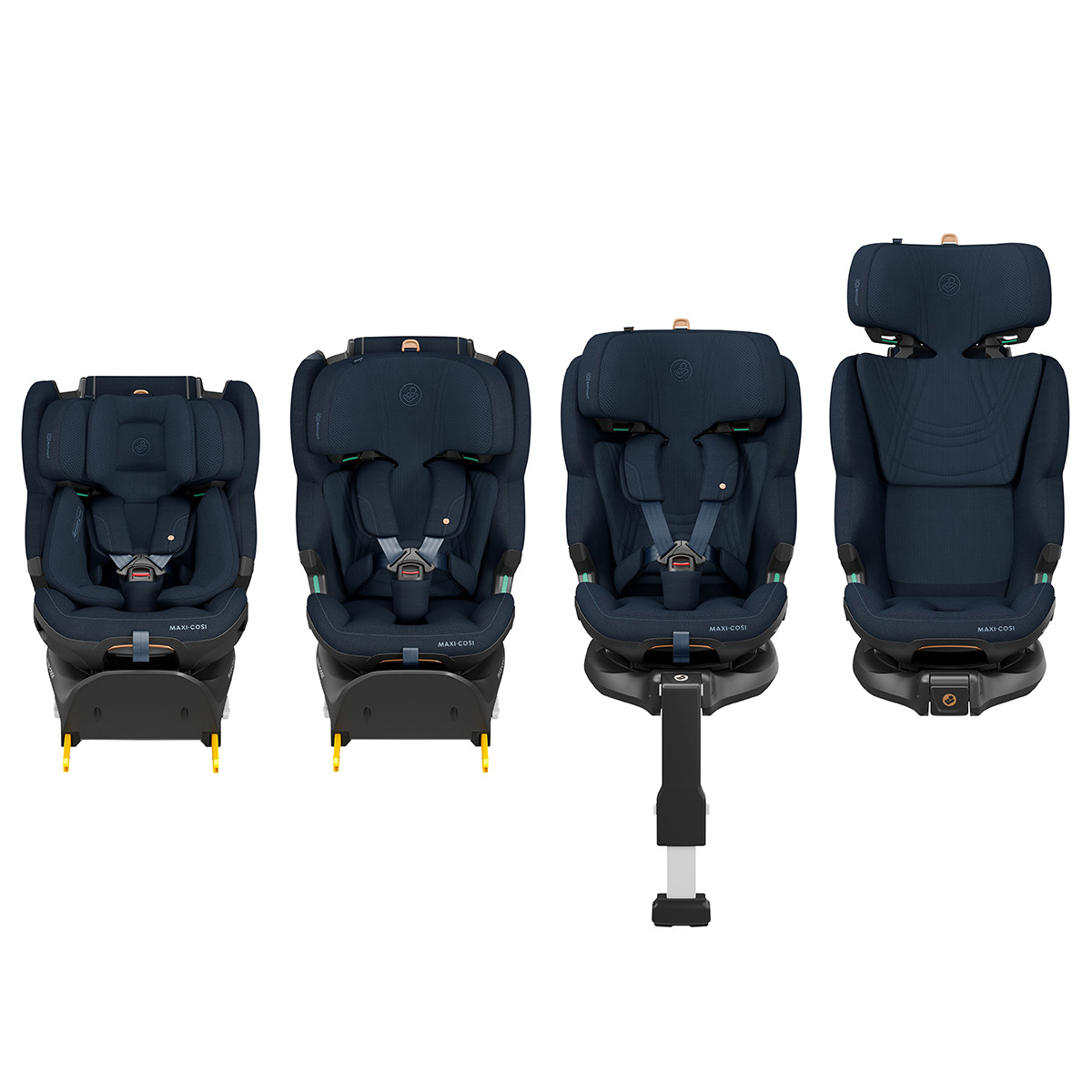 Cadeira Auto Emerald 360 Pro I-Size, 40-150 cm, 0-12 Anos Azul-escuro-10