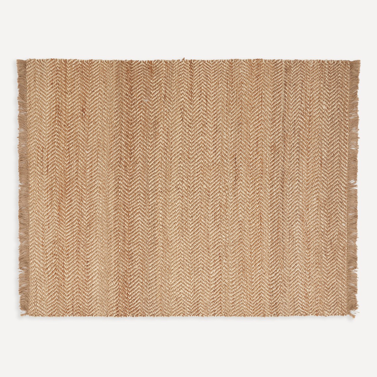 Tapete Vegetal Parker Branco-1