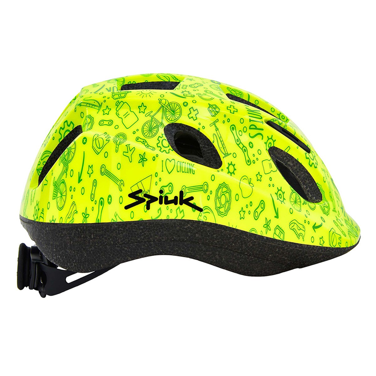 Capacete de Ciclismo Kids Led Amarelo-1