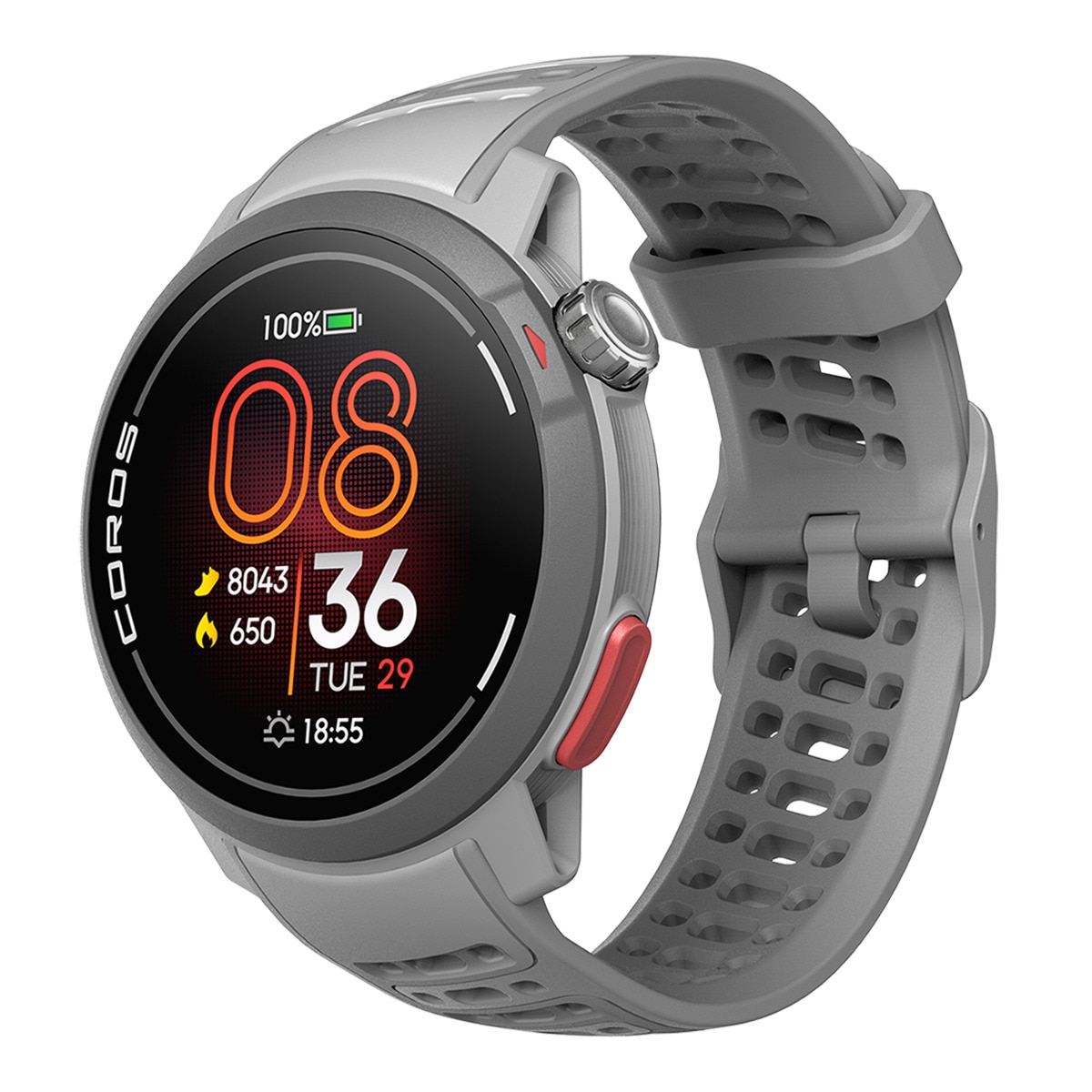 Relógio GPS Pace Pro Cinzento-3