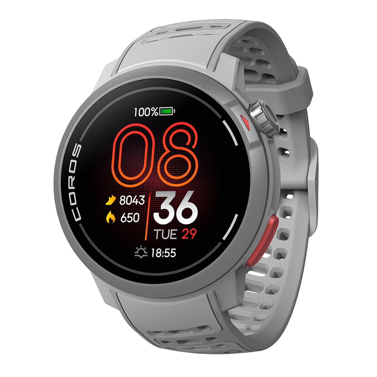Relógio GPS Pace Pro Cinzento-1