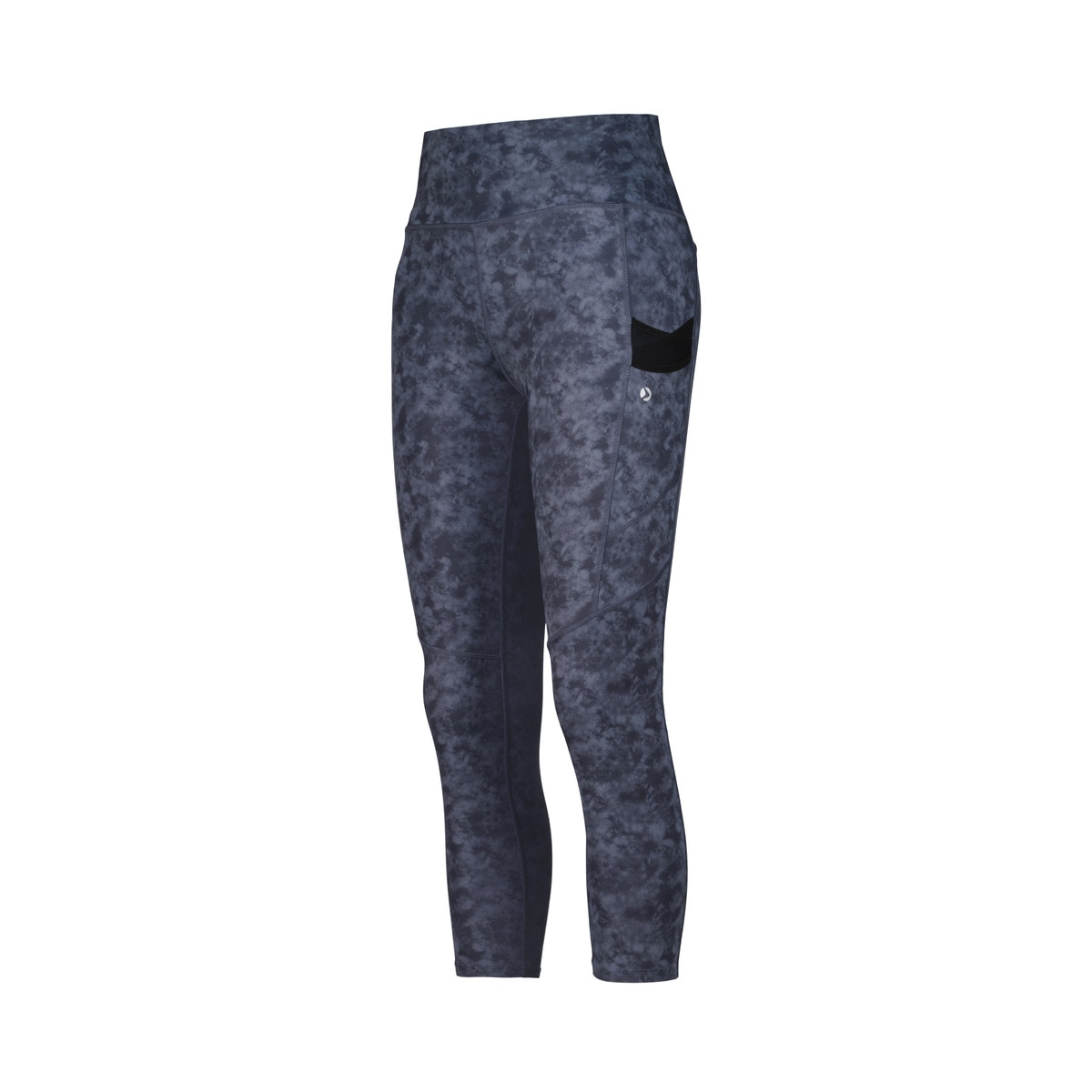 Leggings 7/8 de Running de Mulher Preto-4
