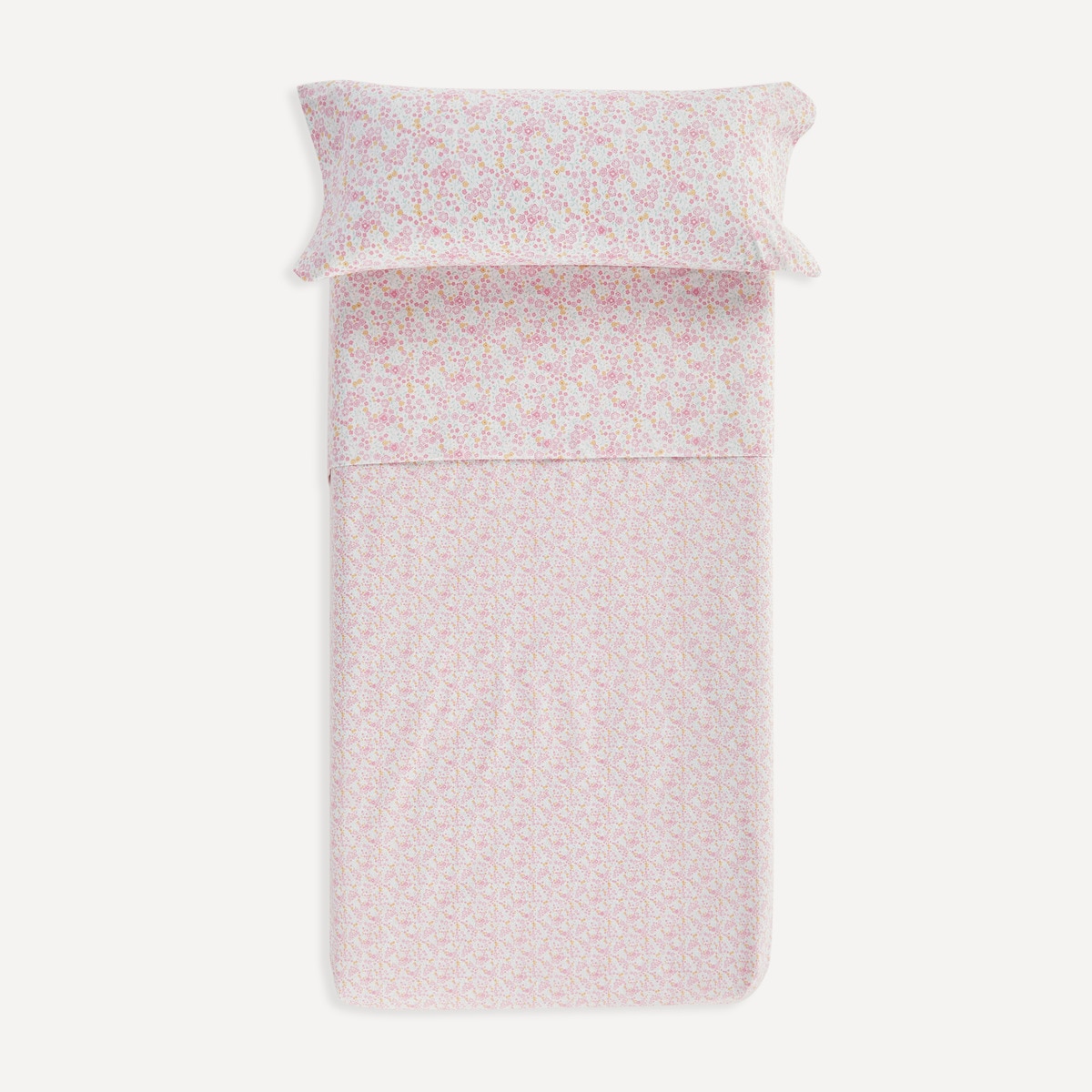 Juego de funda nórdica infantil Prímula Basics El Corte Inglés Rosa-4