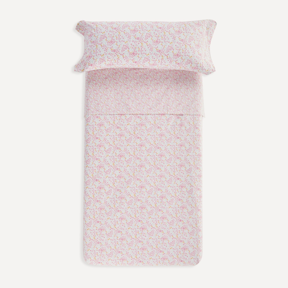 Juego de funda nórdica infantil Prímula Basics El Corte Inglés Rosa-3