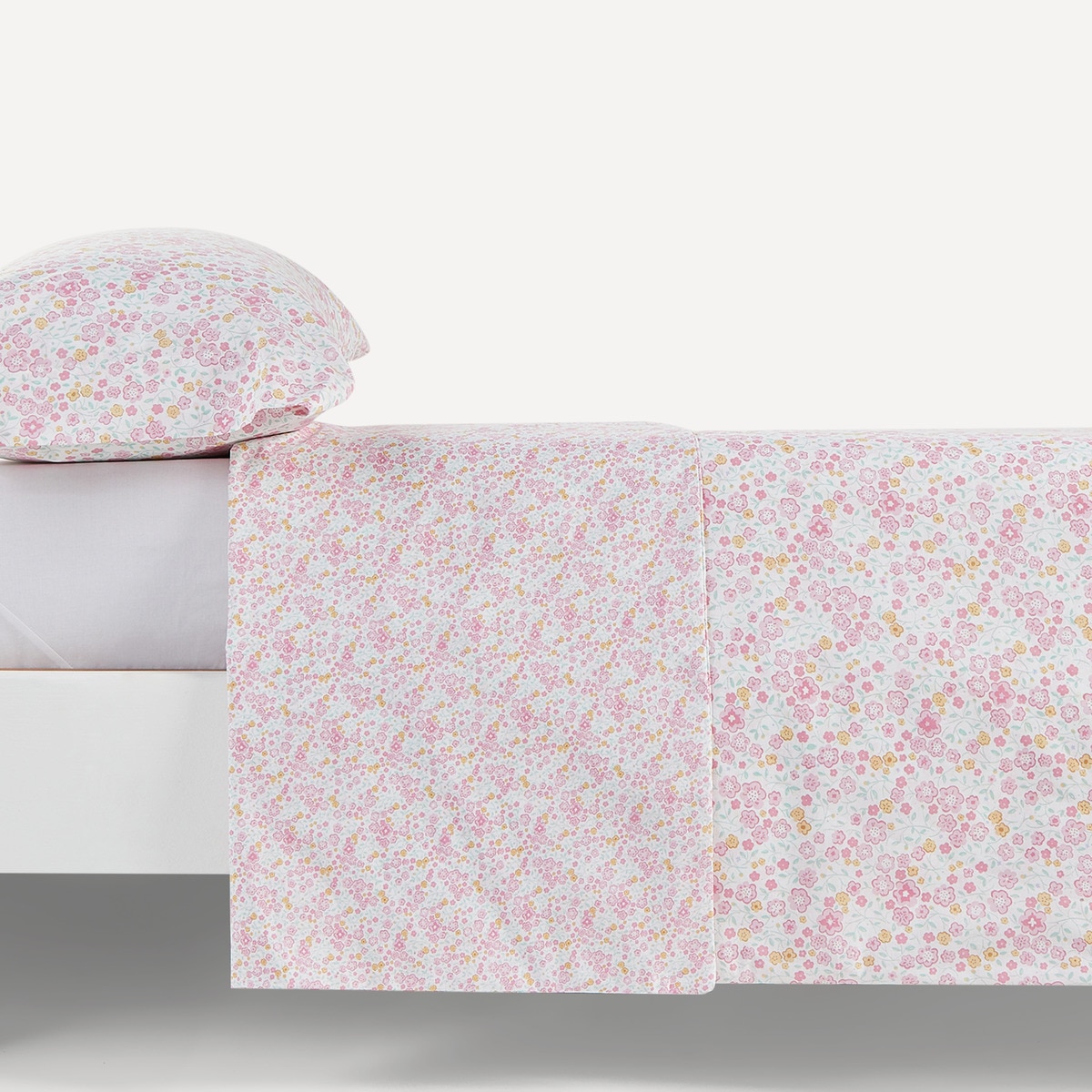 Juego de funda nórdica infantil Prímula Basics El Corte Inglés Rosa-2